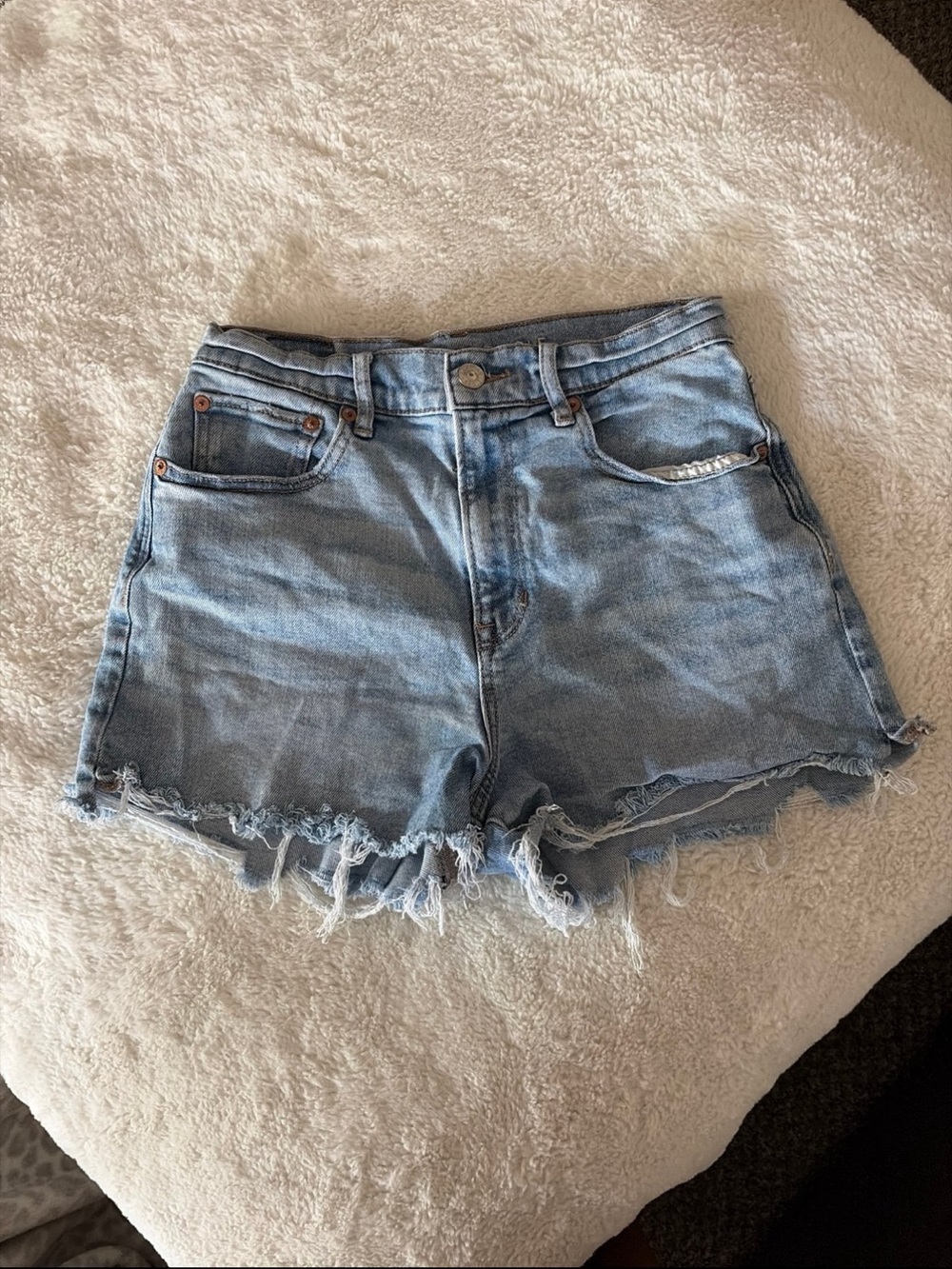 american eagle jean shorts
